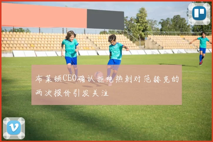 布莱顿CEO确认拒绝热刺对范赫克的两次报价引发关注
